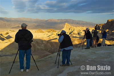 Photographers at Zabriskie Point, Death Valley National Park