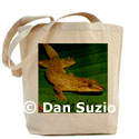 Lizard tote bag