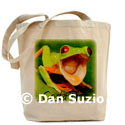 Frog tote bag